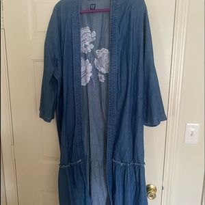 GAP Denim Duster.